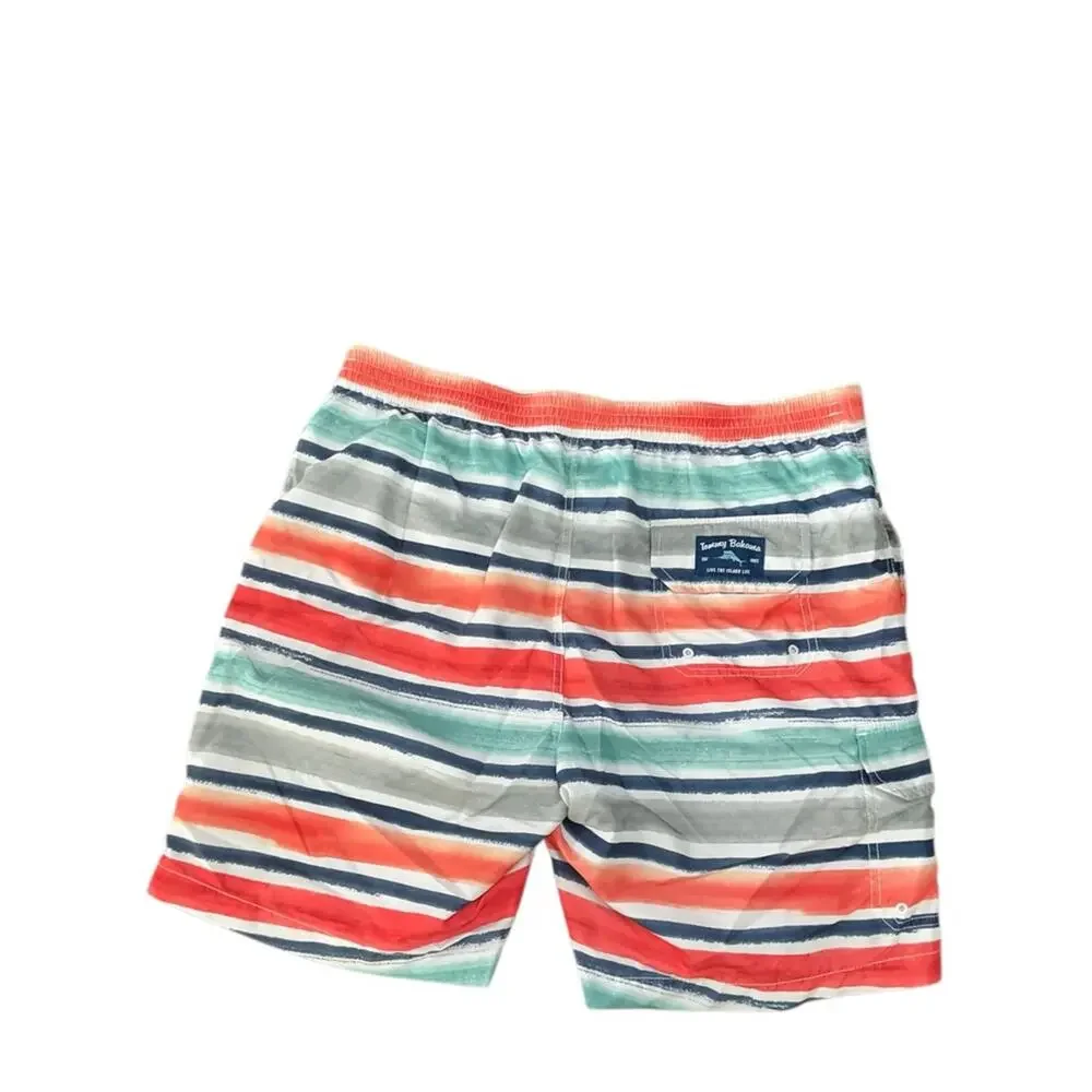Tommy Bahama Men's Swim Trunks Shorts Striped Size XL NEW